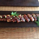 徳山鮓 - 鰻の中央部分