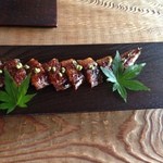 徳山鮓 - 鰻の尻尾の部分