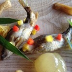 徳山鮓 - 子持ち鮎、いただきま〜す