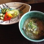 徳山鮓 - スッポン雑炊、いただきま〜す