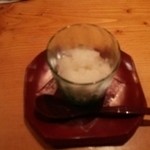 こなす亭 - 梨のシャーベット。