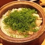 こなす亭 - 穴子の土鍋ご飯。