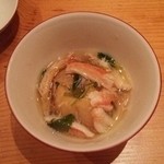 こなす亭 - 太刀魚とさといものかにあんかけ。