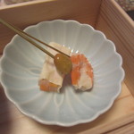 しもの - 前菜アップ。