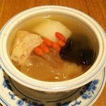 中国薬膳料理 星福 - A御膳:本日の薬膳蒸しスープ