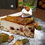 カフェ 火裏蓮花 - ブルーチーズのケーキ