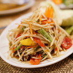 イムアロイ - 2015.9 ソムタムプーパラー（イサーン風 青パパイヤサラダ）