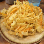 どんどん - かき揚げうどん（430円）