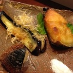 鮨 まつもと - 夏野菜焼き　2015.08