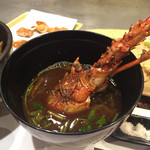 ステーキハウス ロイン - 伊勢海老のお味噌汁