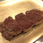 ステーキハウス ロイン - フィレステーキ  ミディアムで