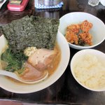 豚骨醤油らーめん＋唐揚げセット＋味玉2015.09.19