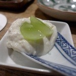 焼鳥 今井 - 豆腐にマスカットが旨い