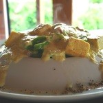 星のや竹富島 - 島豆腐のカルボナーラ