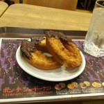 Mister Donut - チョコファッション２個と水