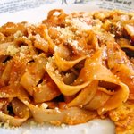 バッカナーレ - ボロネーゼ「卵をほぐしてみました」