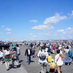 横田基地 日米友好祭 - 【2015】今年は広くエプロンを開放しました。