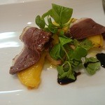 ポエシア - フォアグラと生ハム　ズーム