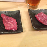 立喰い焼肉 治郎丸 - ランプとザブトン