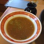 つけ麺職人 ラーメン日の出 - つけ汁