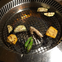 焼肉 しゃぶしゃぶ 石田屋。 北野坂店 - ランチの野菜