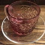 すみだ珈琲 - 江戸切子（赤）