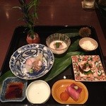 北新地 弧柳 - お造り。