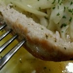 キッチン たか - レモンガーリックのポークソテー断面