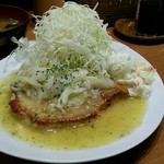 キッチン たか - レモンガーリックのポークソテー