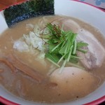 麺や 陽風 - 濃厚鶏豚白湯ラーメンあっさり740円／平成27年9月