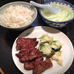 真助 - 牛たん定食（1720円）