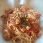イタリア厨房バジル - 【ペスカトーレ】の大盛♪(゜∇^d)!!