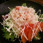 Robatayaki Kushiro - 蟹いっぱいサラダ