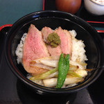 小諸そば - 鴨丼です。