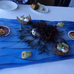 Paco Pérez Miramar - 中央の海藻からモクモクとスモークが