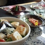 がんこ家 笠原店 - 豆腐サラダ