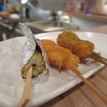 串あれ - 蟹ホイル巻きと何か、、、