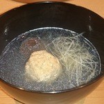 祇園迦陵 - 椀もの：鴨のがん、椎茸