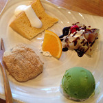 太郎茶屋 鎌倉 - ランチセットのデザート