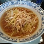 龍潭酒家 - 中国式ネギラーメン