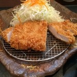 Katsubee - ロースカツ定食（中）1,404円