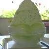 パーラー ぱいぬ島 - 料理写真:かき氷　シークゥアーサー　ミルクトッピング
