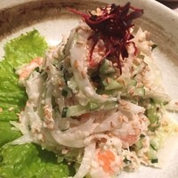 魚料理専門 魚魚一 - 海老サラダ