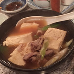 桃川の酒蔵 - 2015年9月。肉豆腐。