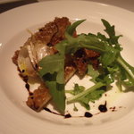 トラットリア スペランツァ エッセ - トリッパをカリカリに焼いたの。