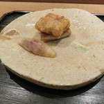 虎白 - 揚物：鰻 茗荷