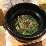 虎白 - 食事：太刀魚の炊込みご飯