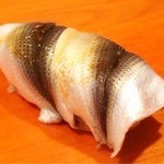 新ばし しみづ - 2015.8.  小鰭