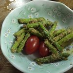 成田家 - アスパラの胡麻和え