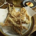 成田家 - さきいかの天ぷら